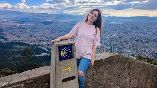 Saludando desde el cerro Monserrate Colombia 🇨🇴🤗😱 SoledadMejia [upl. by Tuesday847]