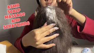 no talking ASMR Scalp Massage amp Head Scratching Make you Relax  Hair amp Dandruff Care [upl. by Brad841]