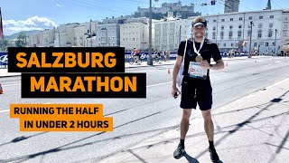 SALZBURG MARATHON 2022  Running  HalfMarathon  Street race [upl. by Dnomzed]