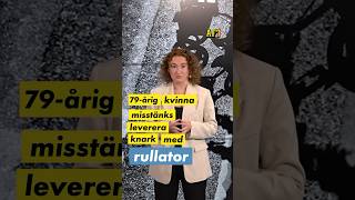 Kvinna misstänks leverera knark med rullator [upl. by Repip206]