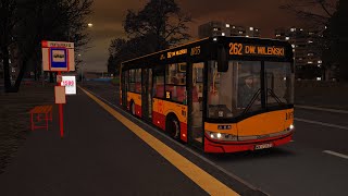 OMSI 2 Warszawa Wschód 262 Metro Trocka  DwWileński [upl. by Naerda171]