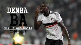 Demba BA  Best Skills and Goals  Besiktas 2014  2015  HD [upl. by Olraced]