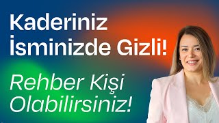 Kaderiniz İsminizde Gizli İsminizde Değiştirerek O Hataya Düşmeyin [upl. by Steel363]