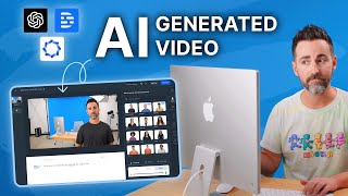 How ChatGPT and Descript Automatically Create Explainer Videos [upl. by Akinom]