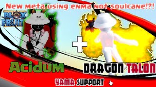 『Acidum  Dragon Talon  Yama』Bounty Hunting Montage  Road to 25m 2  Blox Fruits [upl. by Brooking794]