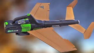 FLYING Leaf Blower RC airplane Mk2 [upl. by Rosol443]