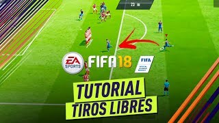 FIFA 18  Como definir los tiros libres de forma efectiva Variante de libre indirecto [upl. by Schapira]