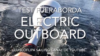 Test ELECTRIC OUTBOARD 12 V  FUERABORDA barato Hangkai 65 lb [upl. by Robertson502]