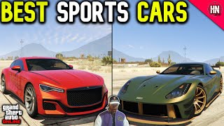 Top 10 BEST SPORTS CARS In GTA Online [upl. by Idel]