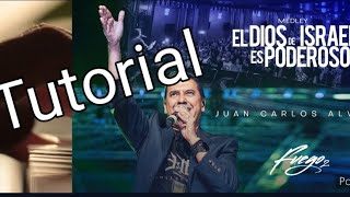 El Dios de Israel es poderoso Tutorial piano 🎹 Juan Carlos Alvarado PopurriMedley [upl. by Akenehs]