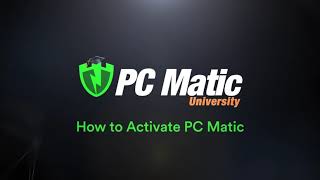 How to Activate PC Matic [upl. by Anaihr650]