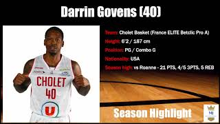 Darrin Govens 40 season highlight 202122 [upl. by Ainesell]