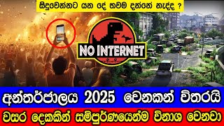 අන්තර්ජාලය 2025 වෙනකන් විතරයි  The Internet will end in two years [upl. by Clarhe]