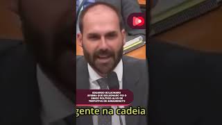 EDUARDO BOLSONARO AFIRMA QUE BOLSONARO FOI O ÚNICO POLÍTICO ALVO DE TENTATIVA DE ASSASSINATO [upl. by Eruza]