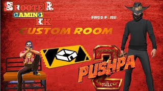 FREE FIRE PUSHPA 2 LIVE STREAM KEYBOARD ⌨️MOUSE 🖱️AND MOBILE 📲 WITH FOR GAMEPLAY SHOOTER GAMINGkk [upl. by Huda]