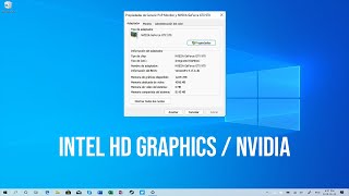 Como saber cuantos GB tengo en tarjeta grafica Intel hd graphics Nvidia [upl. by Ainig]