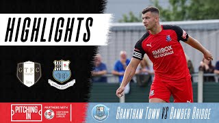 Grantham Town vs Bamber Bridge  Extended HD Match Highlights [upl. by Dionne]