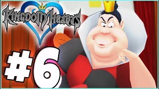 Kingdom Hearts Final Mix PS4 Walkthrough Part 6 Wonderland Tea Party Garden [upl. by Bandur]