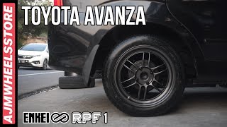 MODIFIKASI TOYOTA AVANZA VELG ENKEI RPF1  AJMWHEELSSTORE [upl. by Yazbak]