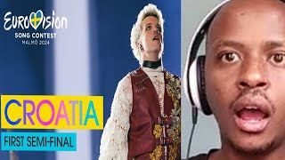 CROATIA 🇭🇷  First SemiFinal  Eurovision 2024  Baby Lasagna  Rim Tim Tagi Dim LIVE REACTION [upl. by Datha499]