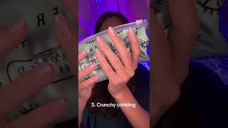 Which Crinkling Sound Do You Like The Best🤔 asmr [upl. by Nyer]