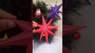 christmasdecoration christmasdecor star christmasornament christmastreeornaments shorts [upl. by Anneiv]