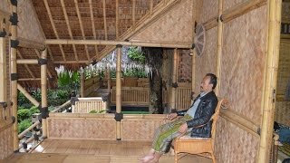 Arsitektur Rumah Bambu Bamboo House [upl. by Atal459]