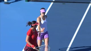 Martina HingisSania Mirza vs Julia GoergesKarolina Pliskova Beijing 2015 QF [upl. by Ulland]