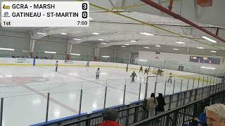 GCRA U12B  Marsh vs Gatineau U12B  StMartin 19102024 [upl. by Yllop]