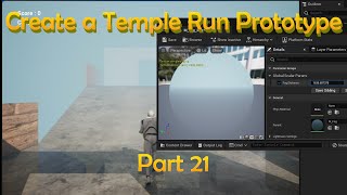 UE50 Temple Run Tutorial Part 21  Adding Fog [upl. by Adnoloy]