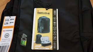 Caribee Traveller 40  Carry  On Bag  Backpack  Review [upl. by Llennor591]