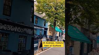 St Andrews UK Most beautiful town of Scotland travel scotland shorts historicscotland [upl. by Dore]