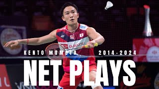 Top 10 Net Plays of KENTO MOMOTA [upl. by Oeht95]