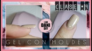 CLASE 9 💅  Cómo hacer UÑAS ESCULPIDAS en GEL con MOLDES  PUNTA CUADRADA 💅 [upl. by Kcirrez526]