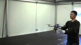 Perturbing a Hovering QuadRotor UAV [upl. by Aizat]