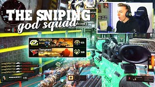 OpTic Spratt  FaZe Testy  BO4 GOD SQUAD [upl. by Arnaldo]