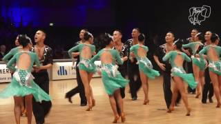 Moon Dance MGL  2016 World Formation Latin  DanceSport Total [upl. by Ahsinehs]