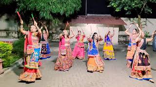 latest dance 2023 teej hariyaliteej Chitrakoot Navratri Garba 2021 [upl. by Pisano]