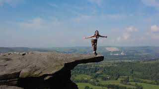 The Most Incredible View In The Uk Ladybower Reservoir From Bamford Edge [upl. by Surbeck]