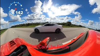 Camaro LT1 Manual vs Camaro SS 8 Speed Same Mods [upl. by Erialc462]