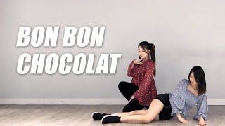 2인안무거울모드 EVERGLOW 에버글로우  봉봉쇼콜라 Bon Bon Chocolat 커버댄스 [upl. by Rednav975]