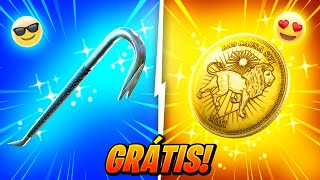 10 MELHORES ITENS GRÁTIS DO FORTNITE BATTLE ROYALE [upl. by Einneg]