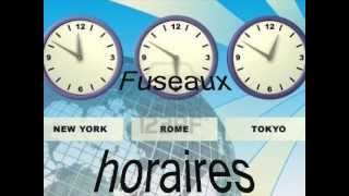 Repères  6ème Fuseaux horaires [upl. by Aiynot]