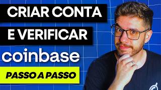 🔵 COMO CRIAR CONTA NA COINBASE PASSO A PASSO [upl. by Klemperer]