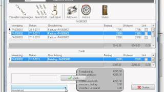 Korte uitleg Afletteren openstaande posten in osFinancials [upl. by Hakeber]
