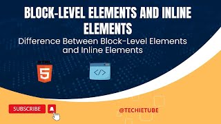 Blocklevel Elements and Inline Elements  Difference Between Blocklevel and Inline Elements 2024 [upl. by Isiahi275]