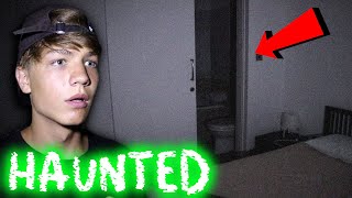 Staying Overnight in a Haunted Hotel Very Scary Sam and Colby Shanley Hotel inspired [upl. by Assyl]