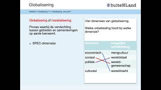 Hoofdstuk 11 Aardrijkskunde HAVO5 Globalisering Methode Buitenland [upl. by Peder]