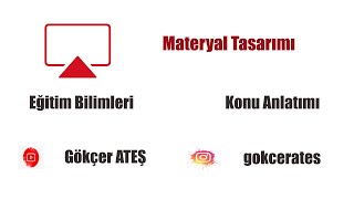 8 Eğitim Bilimleri  Materyal Tasarımı  Dalenin Yaşantı Konisi [upl. by Suravart]