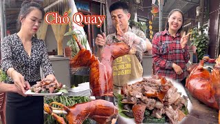 THỊT CHÓ QUAY CUỐI THÁNG Ở LẠNG SƠN Được Nhân Viên Xinh Đẹp Phục Vụ nhiệt tình Ăn Là nhớ mãi [upl. by Tivad168]